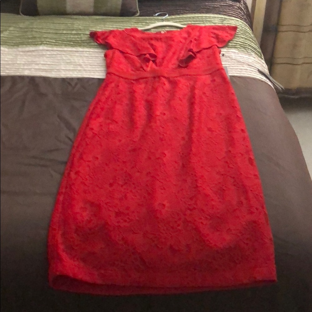 Red dress